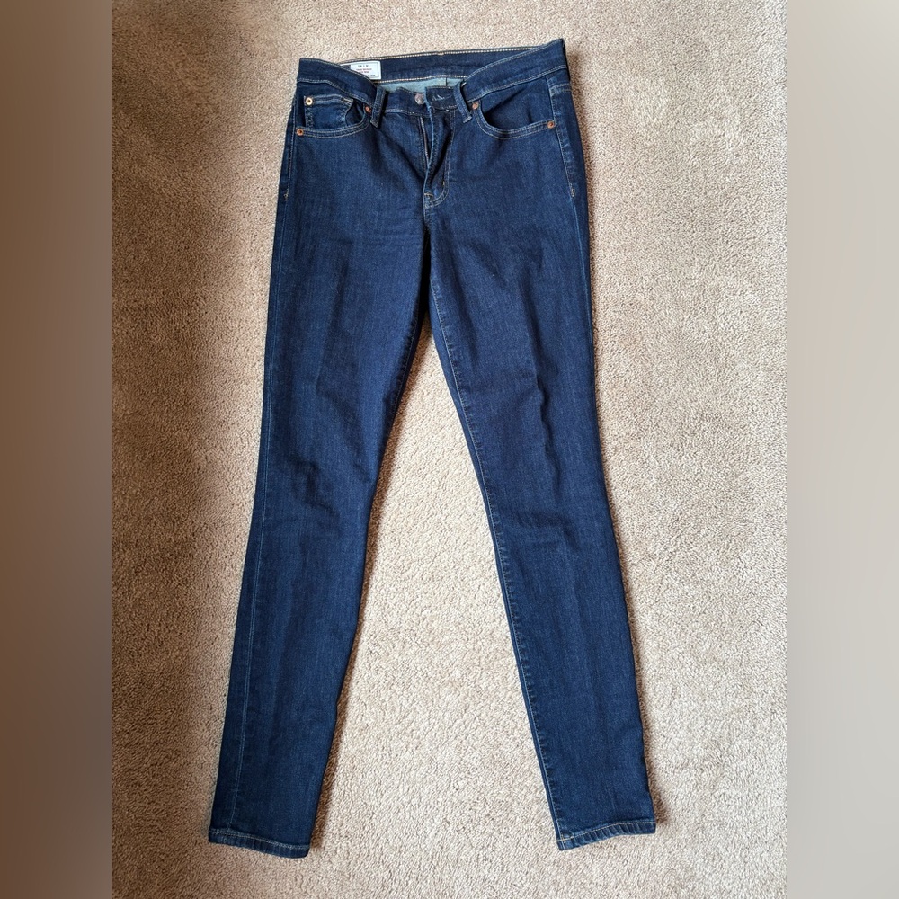 GAP Blue Skinny Jeans with Rich Indigo Hue